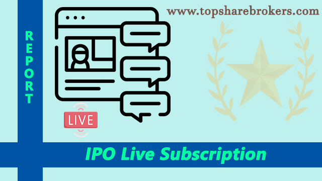 SME IPO Live Subscription Status Report